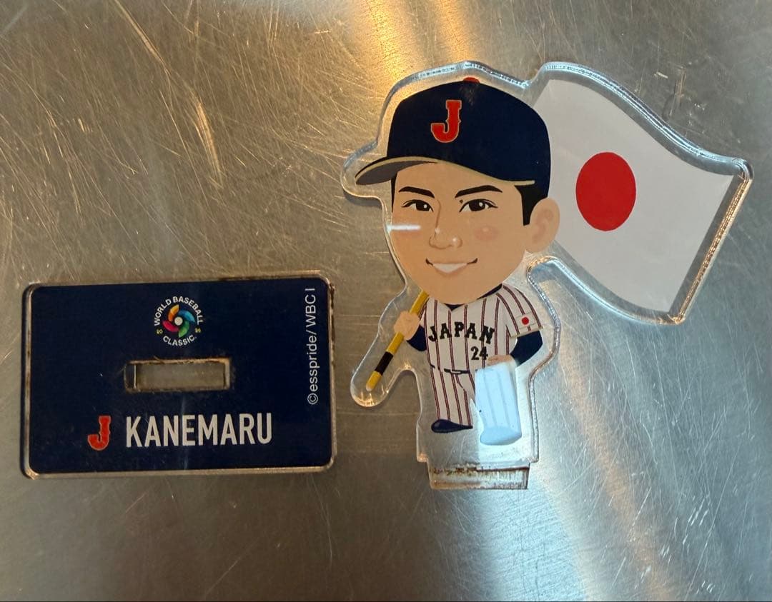 WBC 金丸夢斗 アクリルスタンド 記念グッズ — image 2