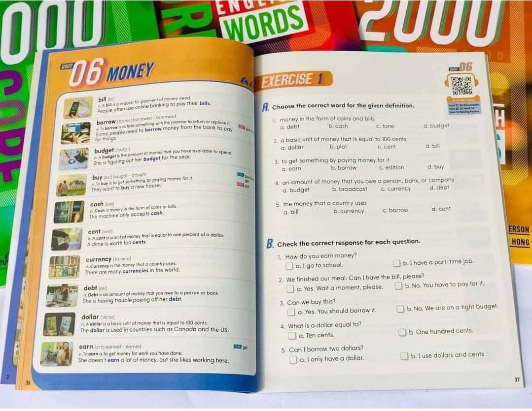 [新品]4冊セット2000 core English words英語教材 — image 2