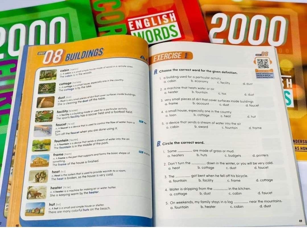 [新品]4冊セット2000 core English words英語教材 — image 3
