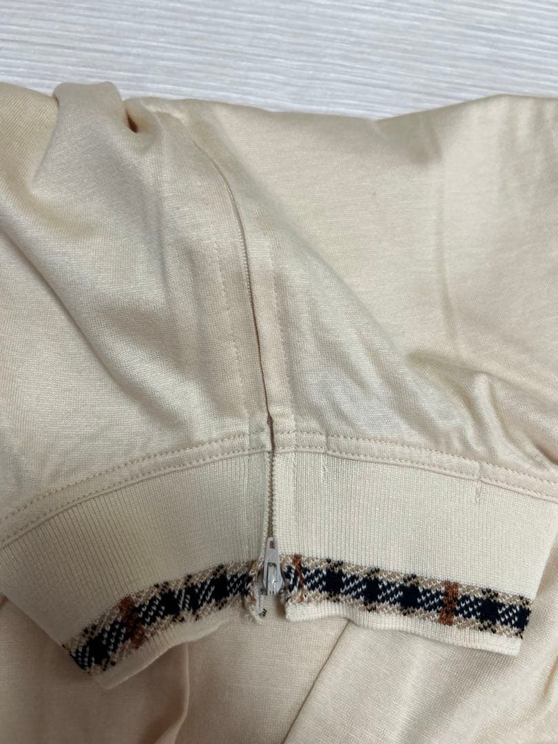 DAKS ダックス 長袖 カットソー ハイネック ベージュ M — image 5