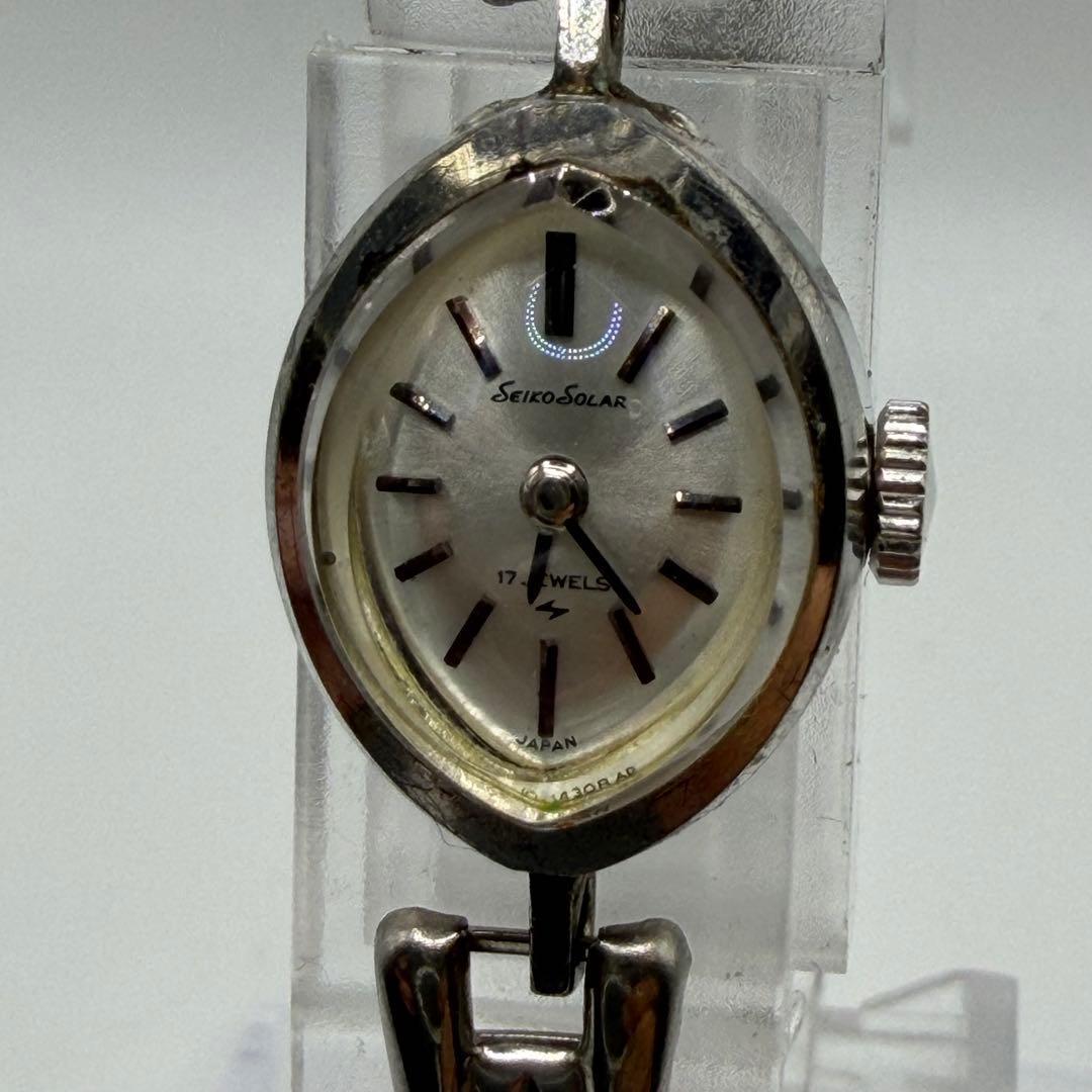 SEIKO セイコー 10-8190 腕時計 手巻き オーバル 蛇腹　レトロ — image 2