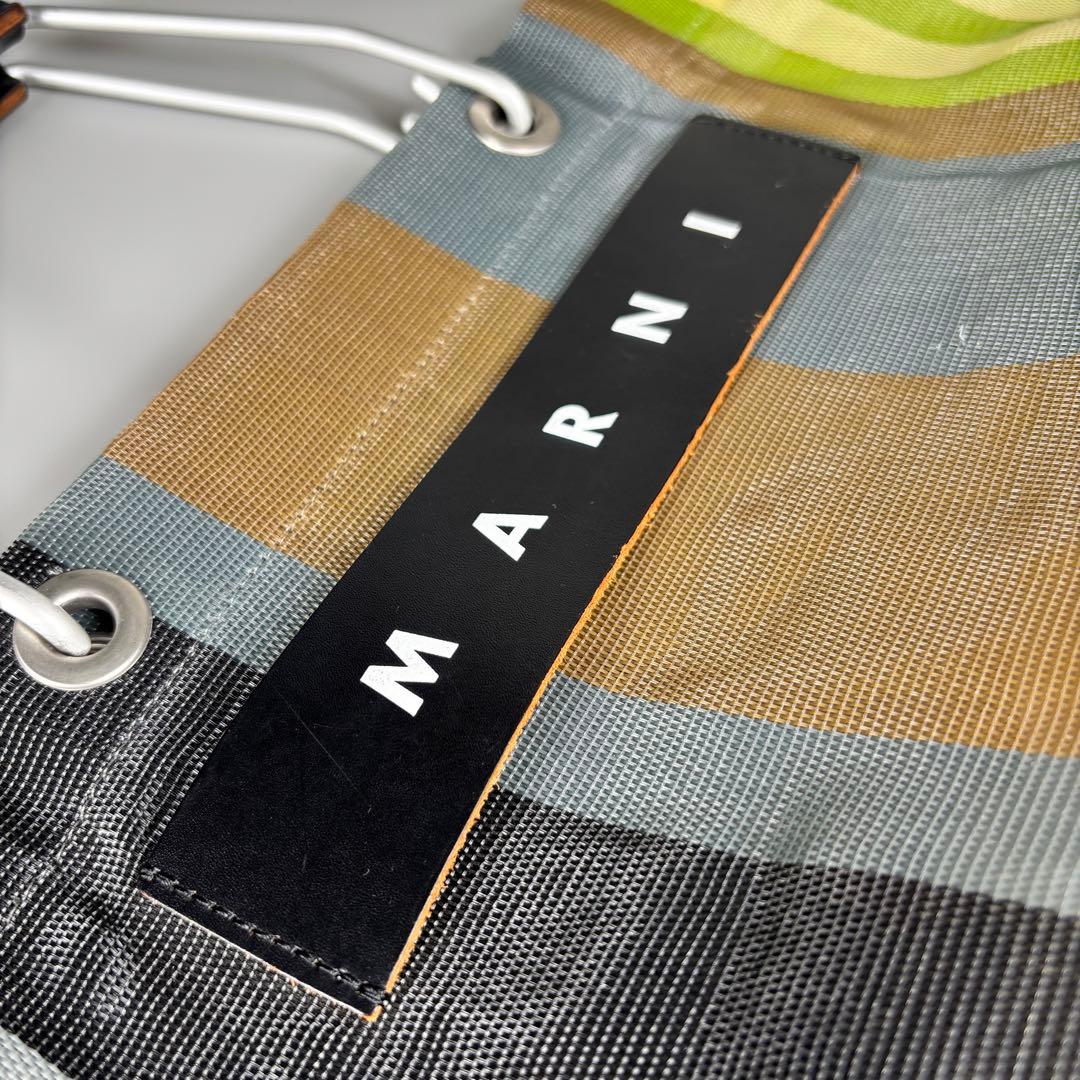 MARNI フラワーカフェ ストライプバッグ mar016 — image 4