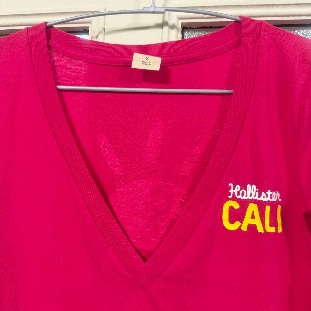 Hollister 長袖カットソー Vネック　バックプリント — image 4