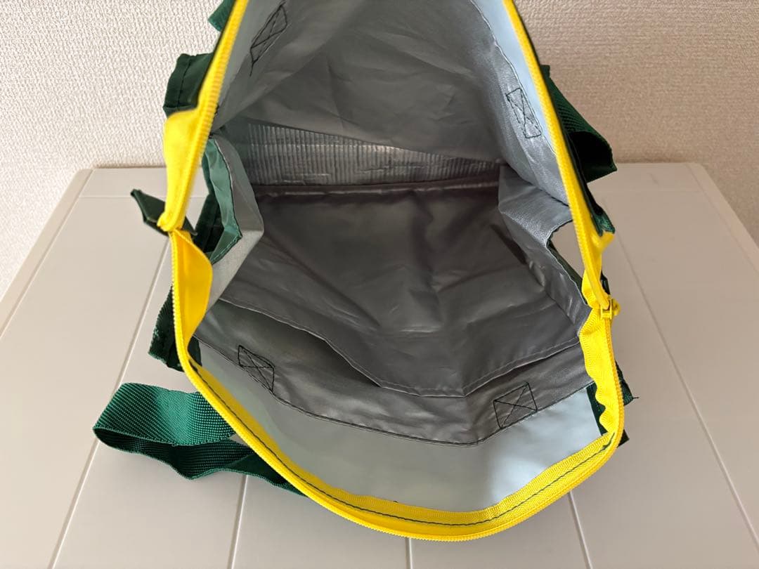 【美品】デルモンテ 保冷バッグ エコバッグ グリーン — image 3