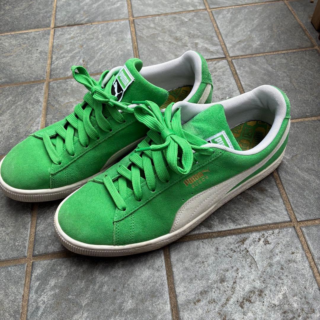 K*O様 PUMA SUEDE グリーン スニーカー — image 2