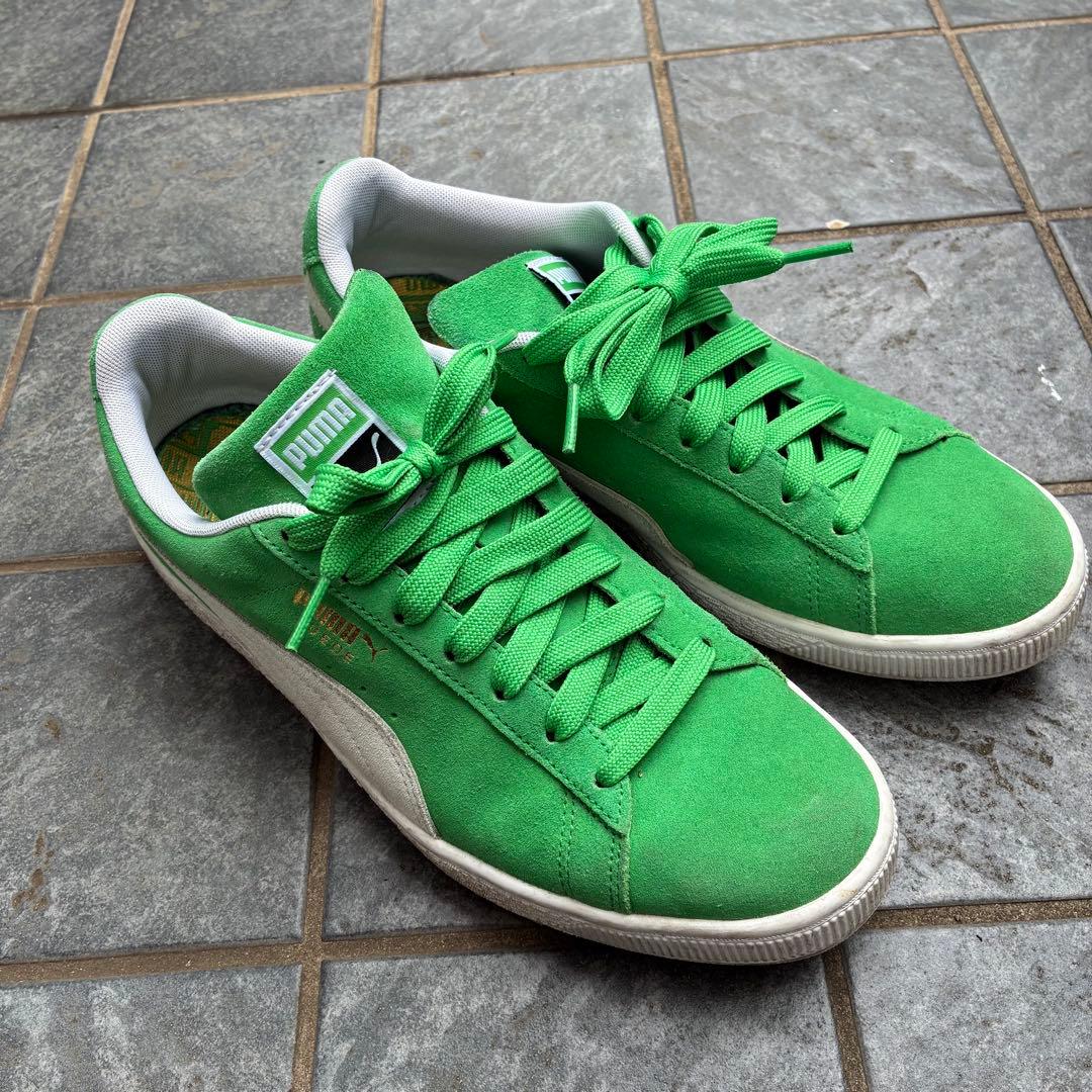 K*O様 PUMA SUEDE グリーン スニーカー — image 3