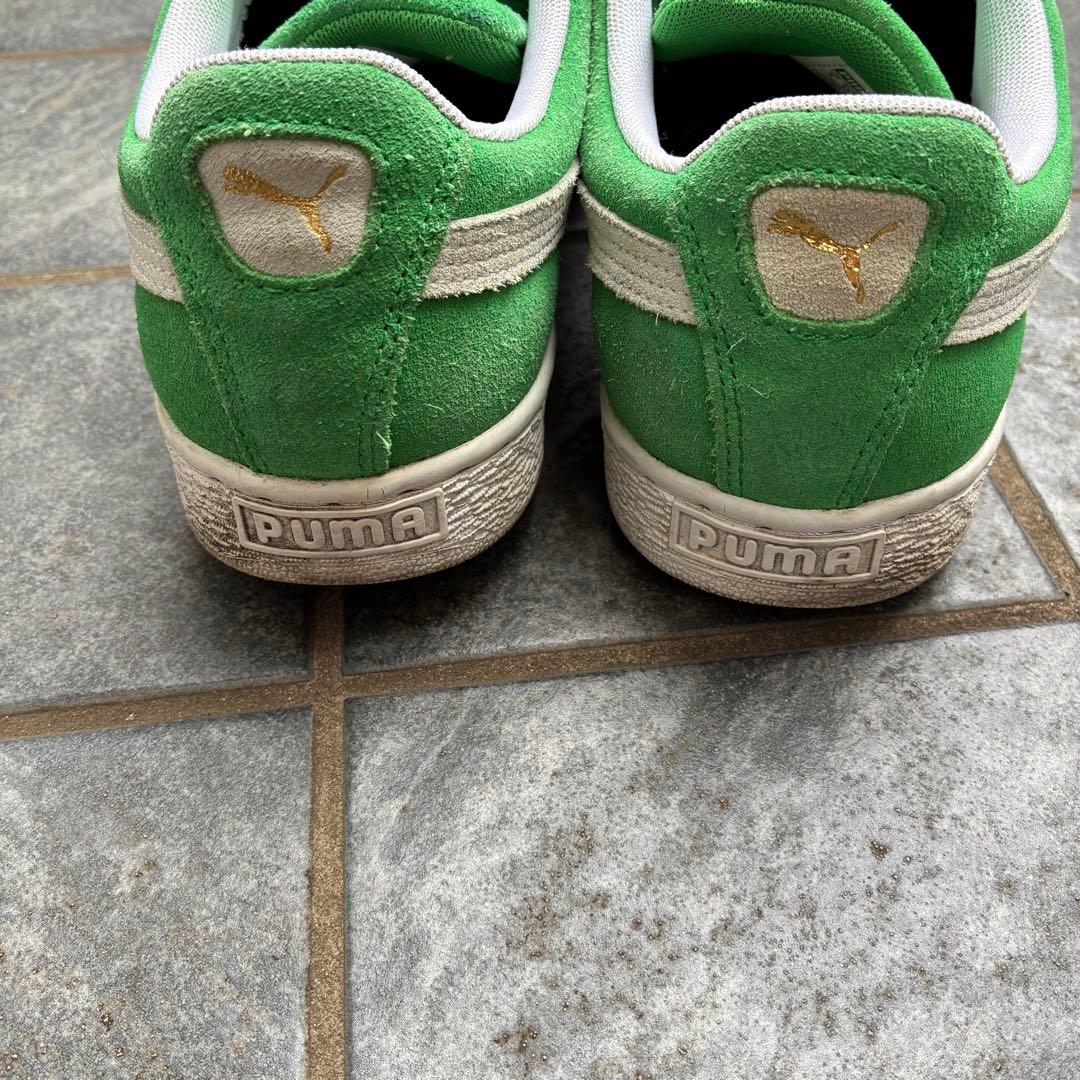 K*O様 PUMA SUEDE グリーン スニーカー — image 4