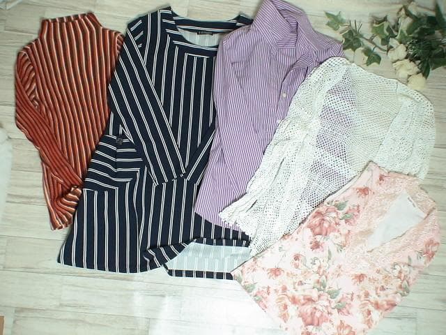 25-7207　春夏物！婦人服　ミセス　まとめ売り　58着　Mサイズ — image 5