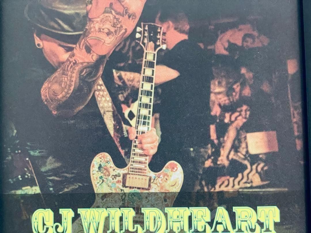 CJ WILDHEART　ポスター風アートフレーム　フライヤー　B5額縁付き — image 3