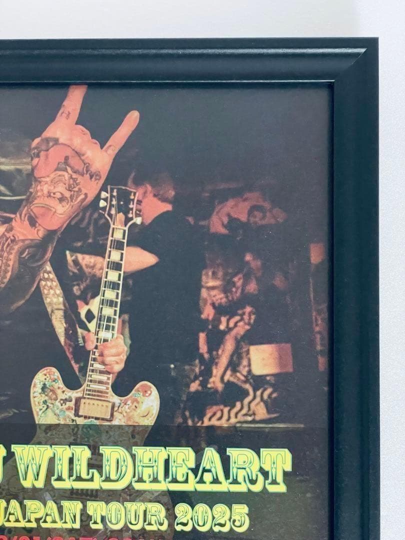 CJ WILDHEART　ポスター風アートフレーム　フライヤー　B5額縁付き — image 5