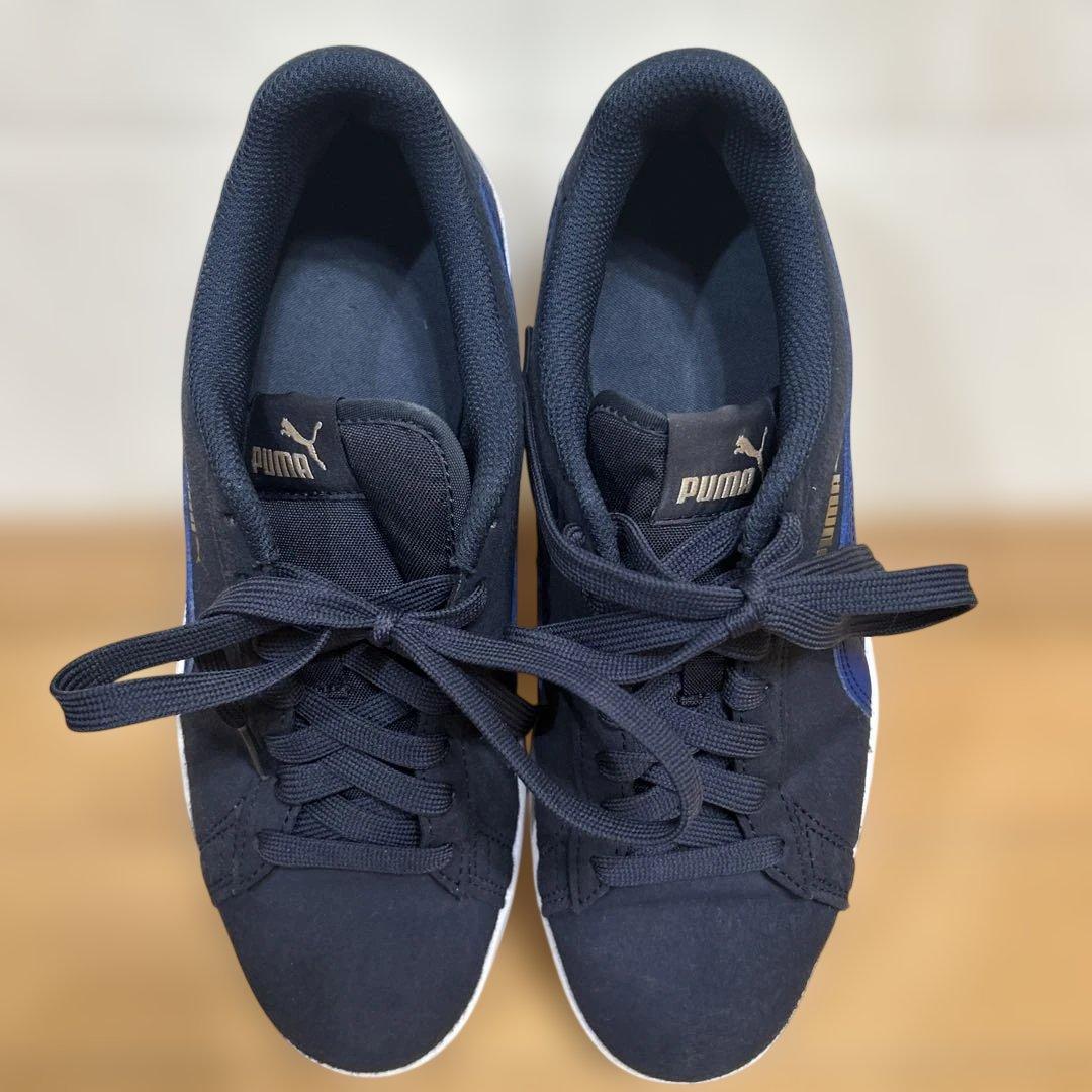 PUMA スニーカー ネイビー 24cm — image 2