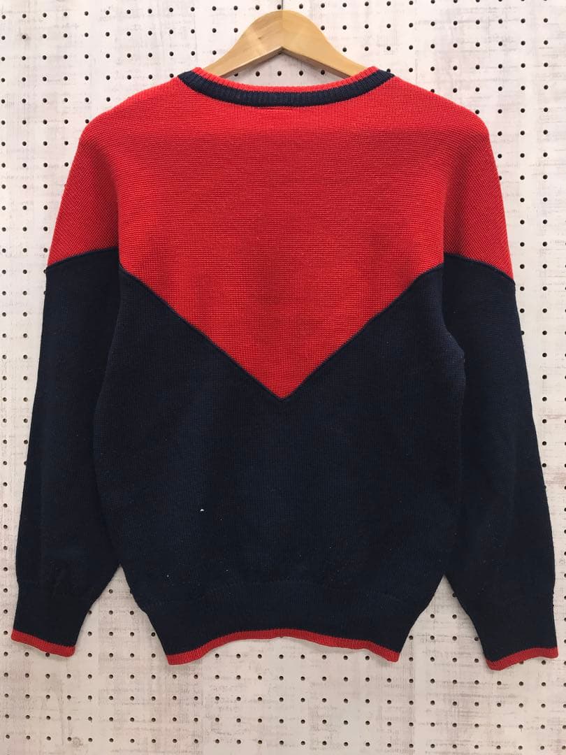 ellesse オールド レトロ スキー スポーツ古着 ジャガード ニット — image 5