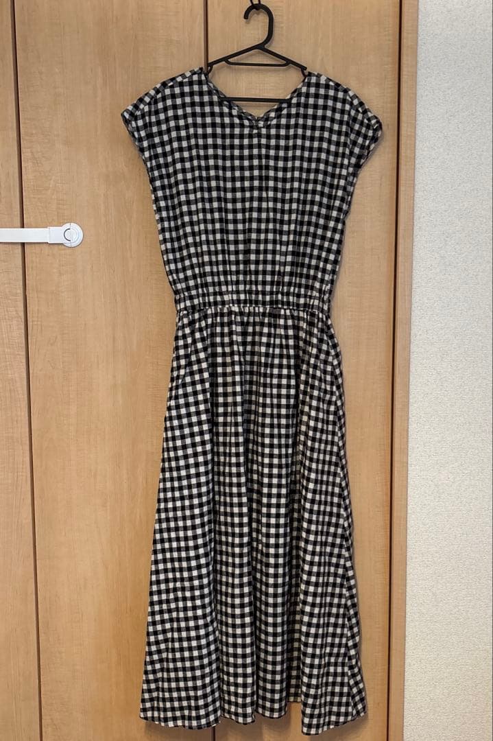 URBAN RESEARCH Sonny Label リネン混ギャザーワンピース — image 4
