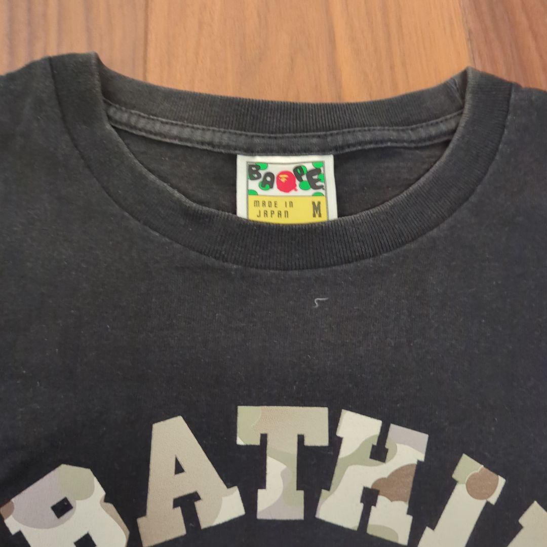 A BATHING APE Tシャツ ブラック Mサイズ — image 3