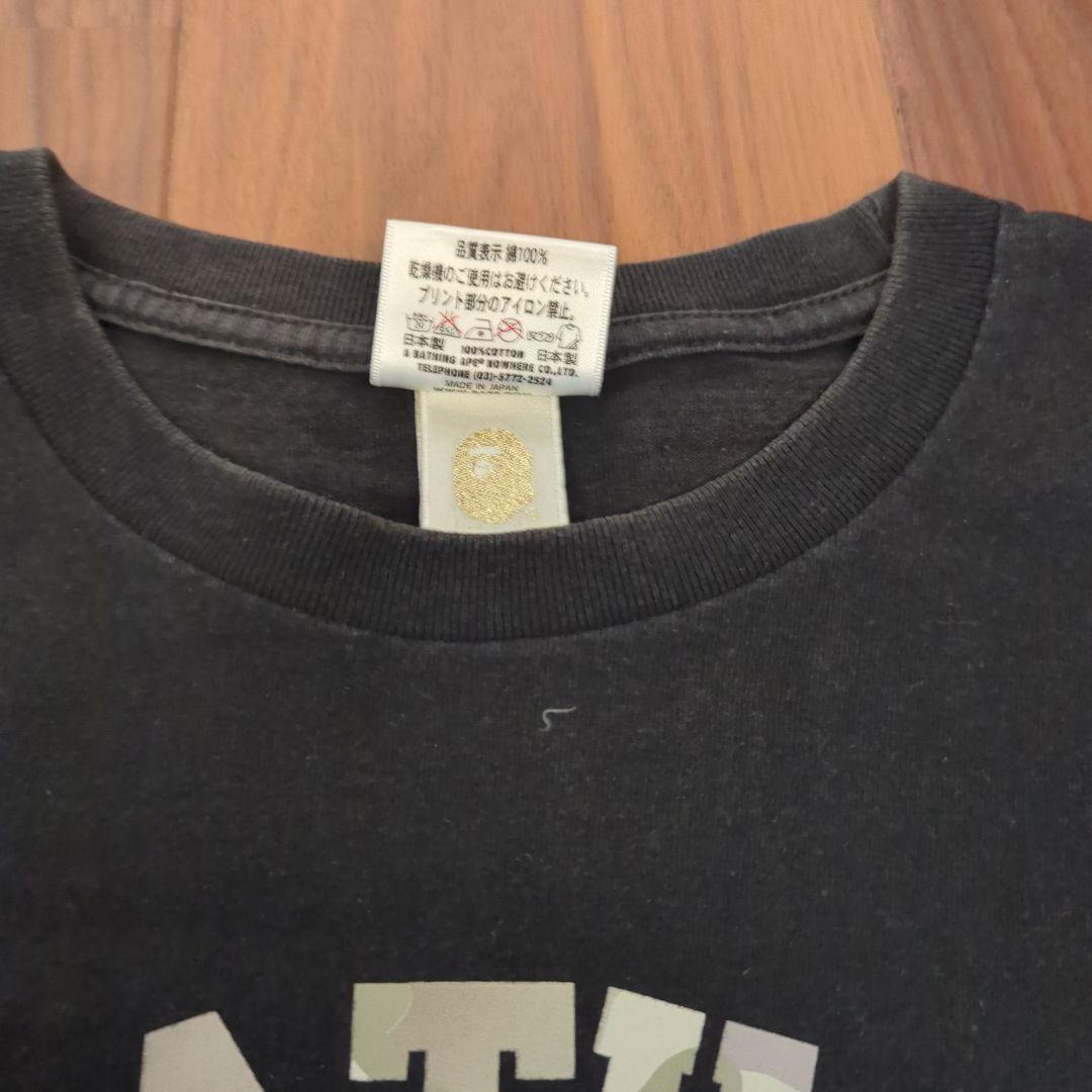 A BATHING APE Tシャツ ブラック Mサイズ — image 4