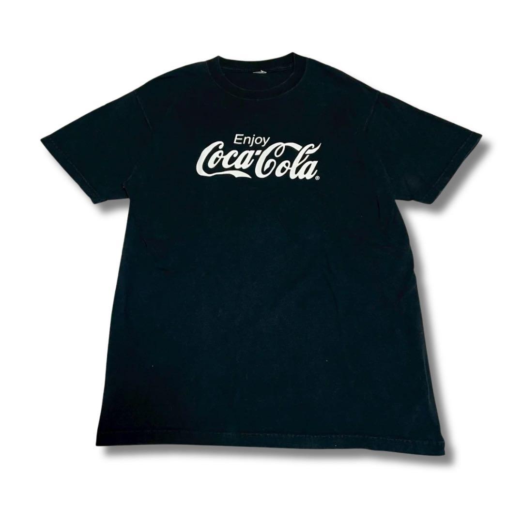 Coca-Cola ロゴプリントTシャツ 黒 — image 2