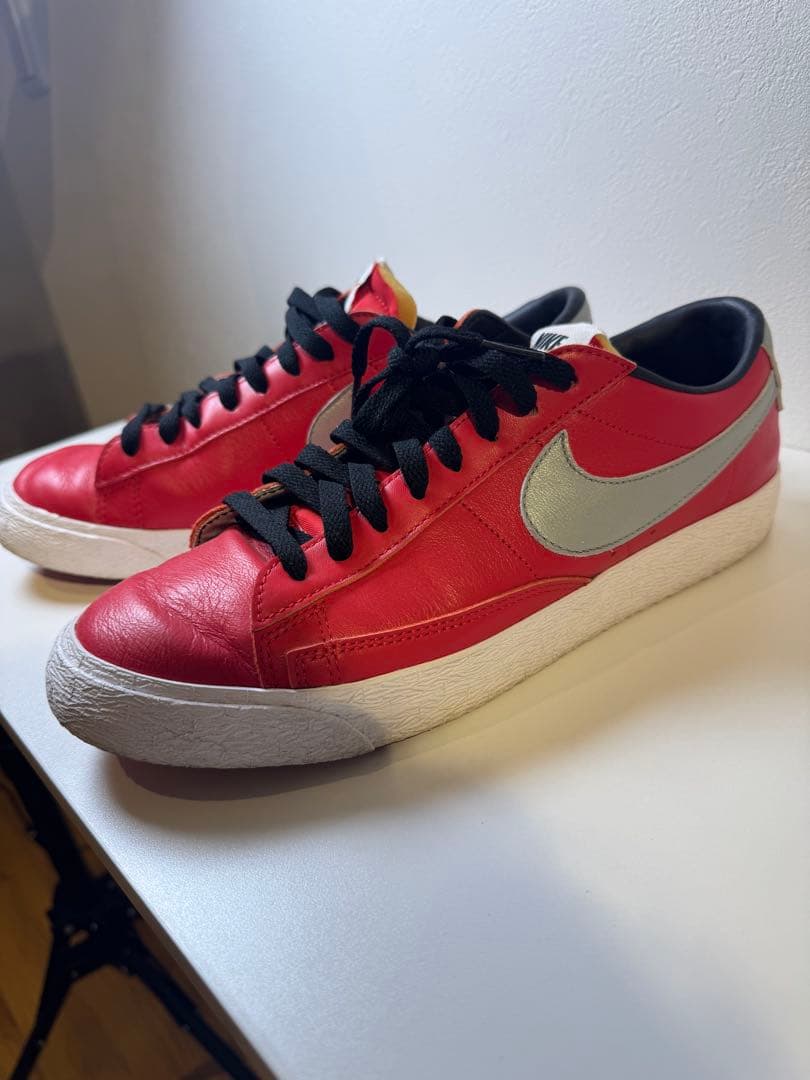 NIKE Blazer Low Red Silver NIKI BY YOU — image 2