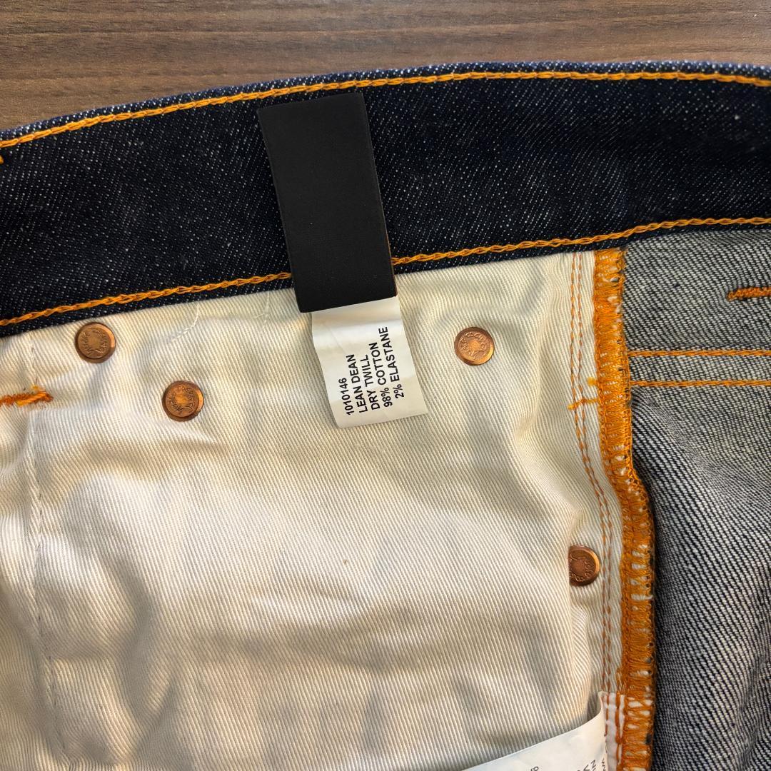 【美品】LEAN DEAN DRY TWILL W31 濃紺 — image 4