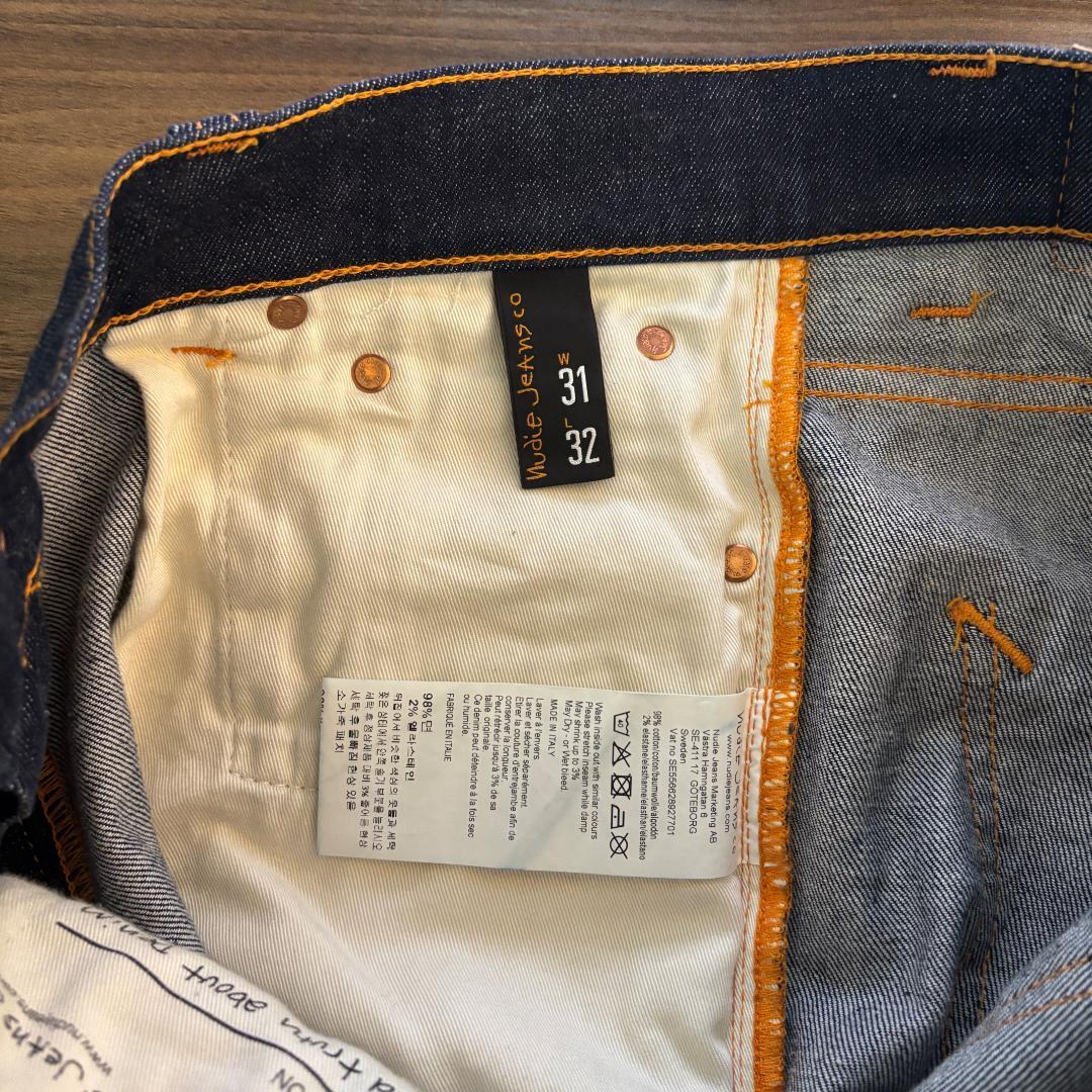 【美品】LEAN DEAN DRY TWILL W31 濃紺 — image 5