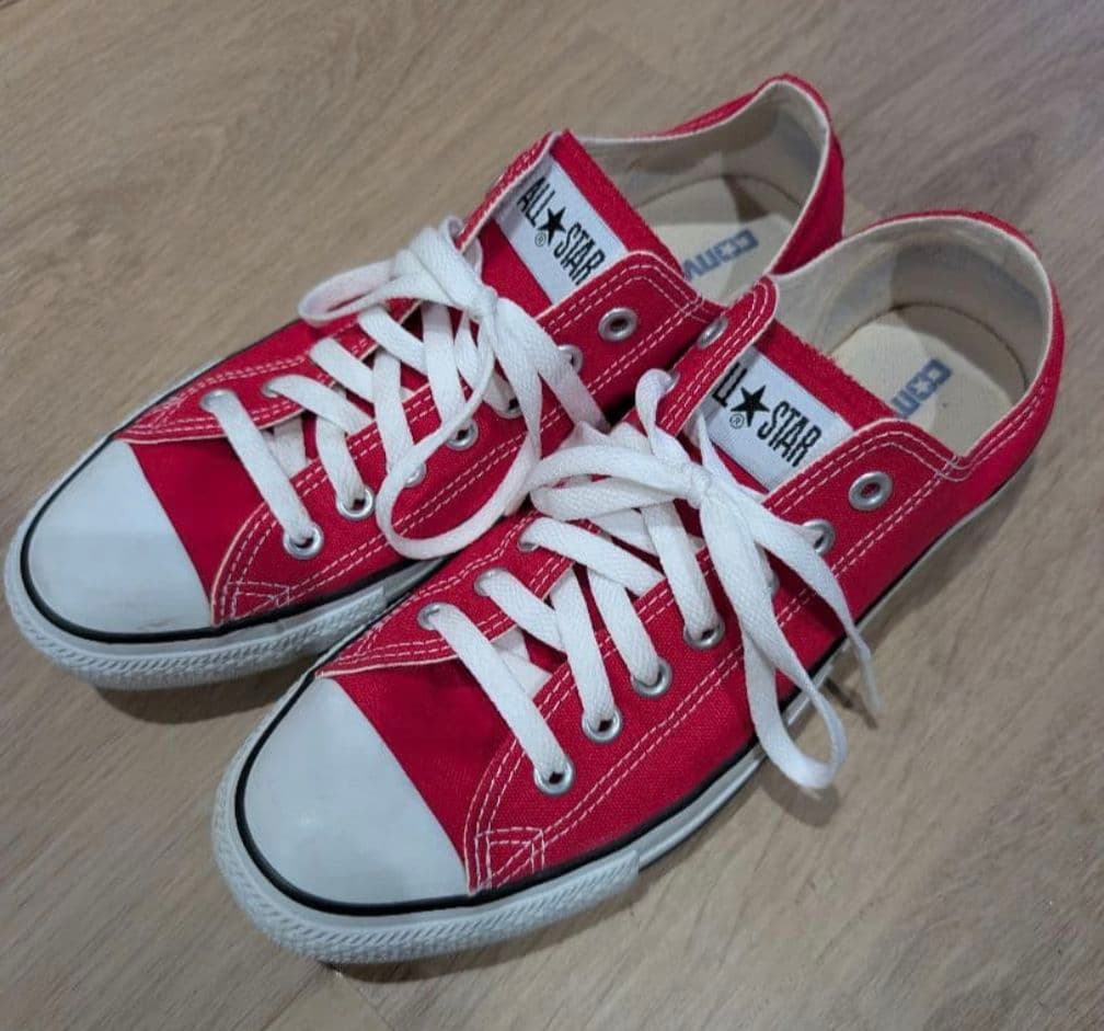 CONVERSE ALL STAR OX 27cm オールスター 赤 レッド — image 3