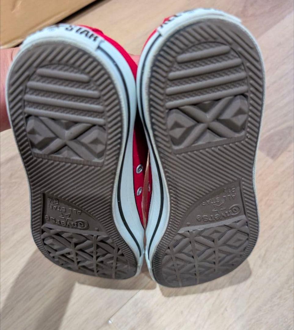 CONVERSE ALL STAR OX 27cm オールスター 赤 レッド — image 5