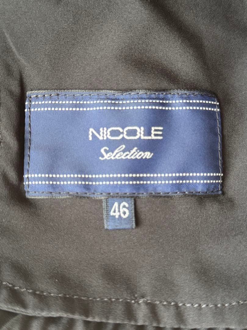 NICOLE ニコル ハーフパンツ ブラック系49 M 美品 — image 4
