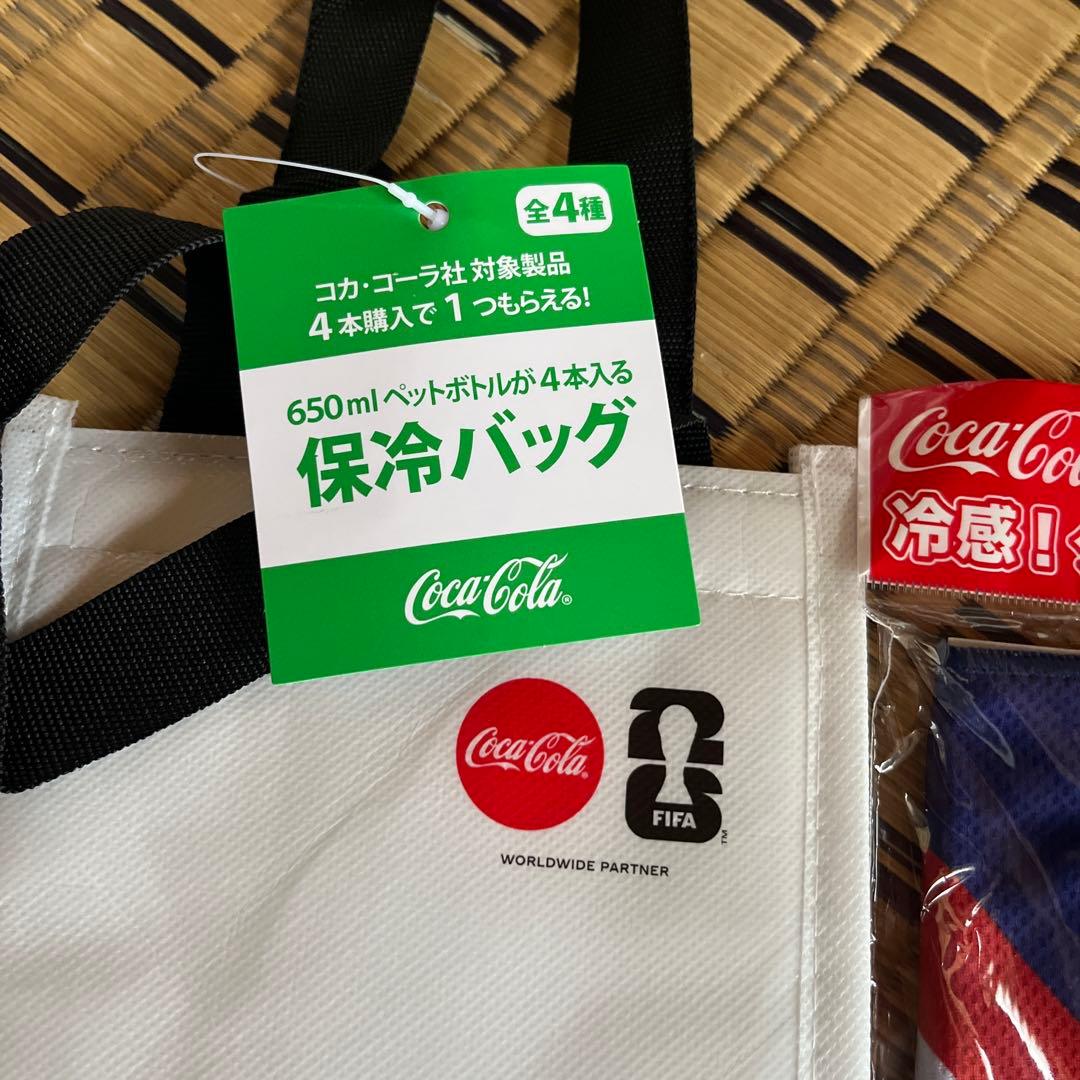 コカ・コーラ 保冷バッグ クールタオル セット — image 2