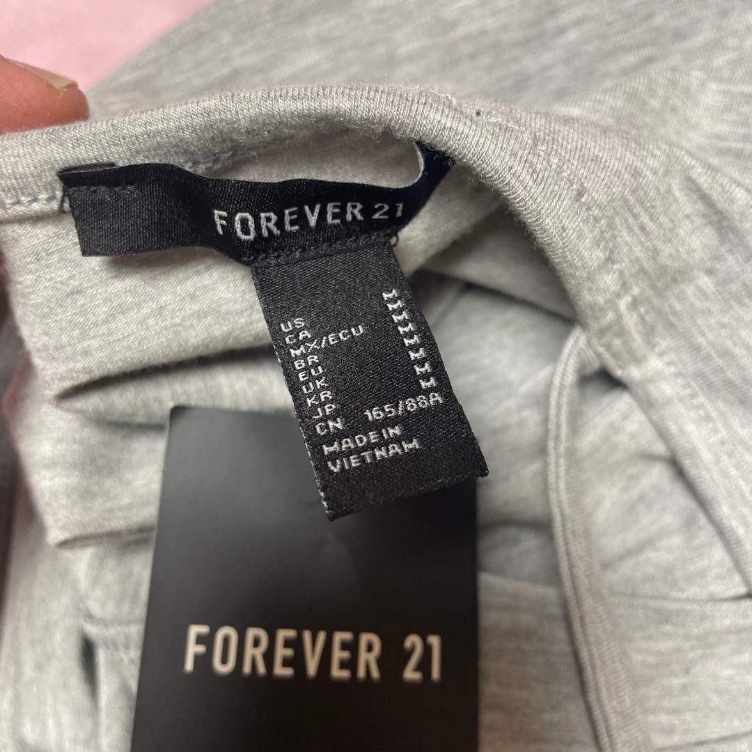 FOREVER 21 キャミワンピース グレー Mサイズ — image 2