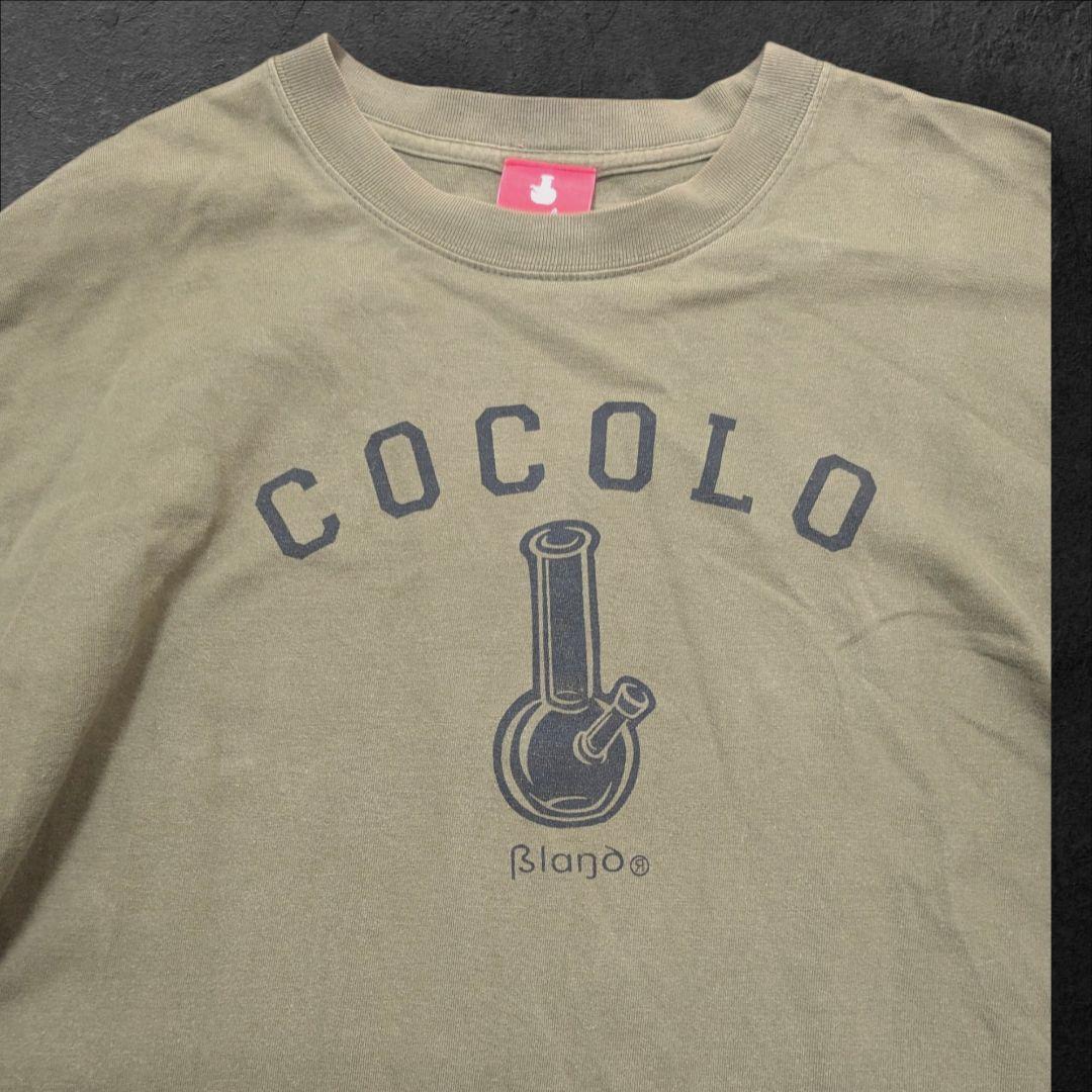 COCOLO BLEND ココロブランド カーキ オリーブ tシャツ XL — image 3