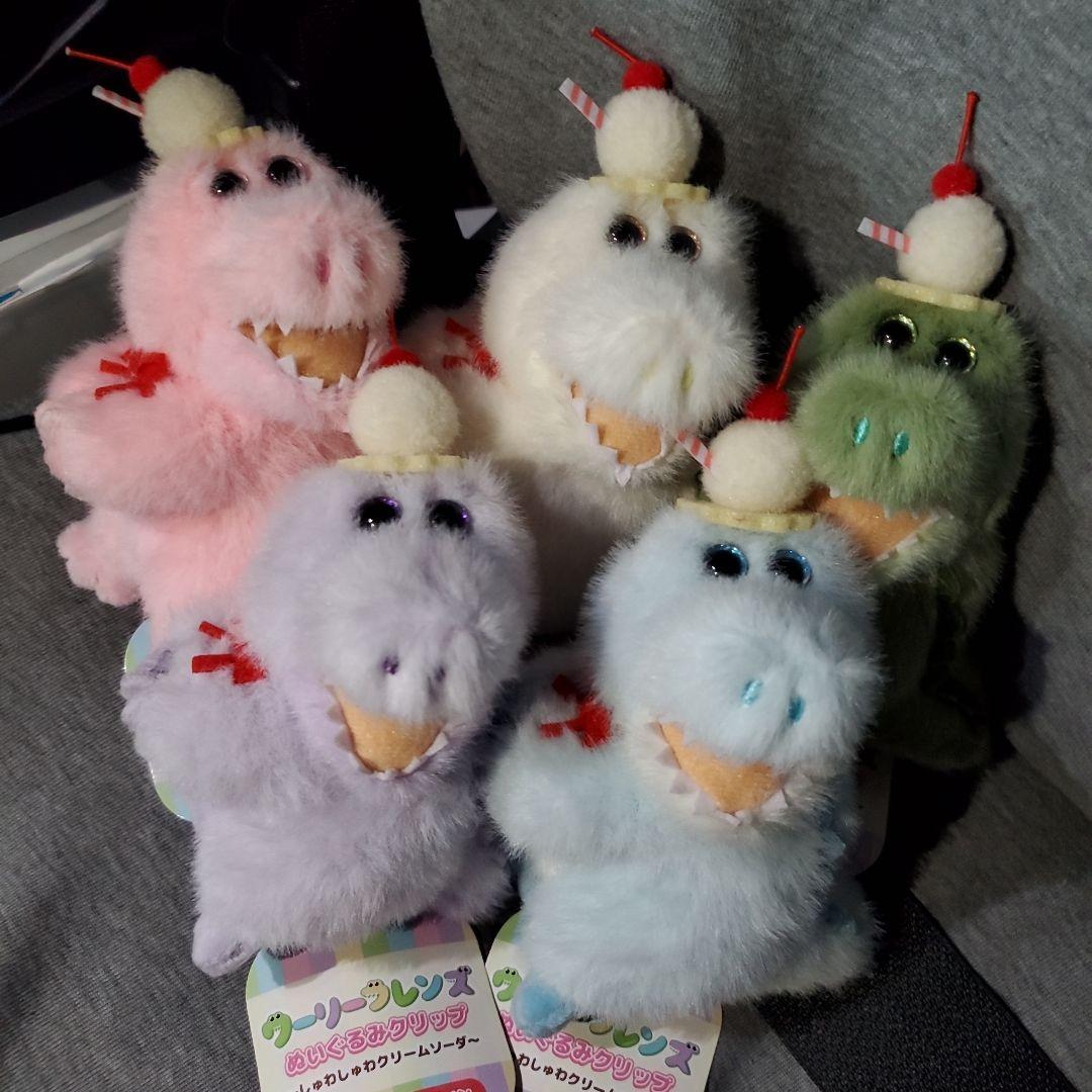 ワーリーフレンズ ぬいぐるみクリップ しゅわしゅわクリームソーダ 全5種 — image 2