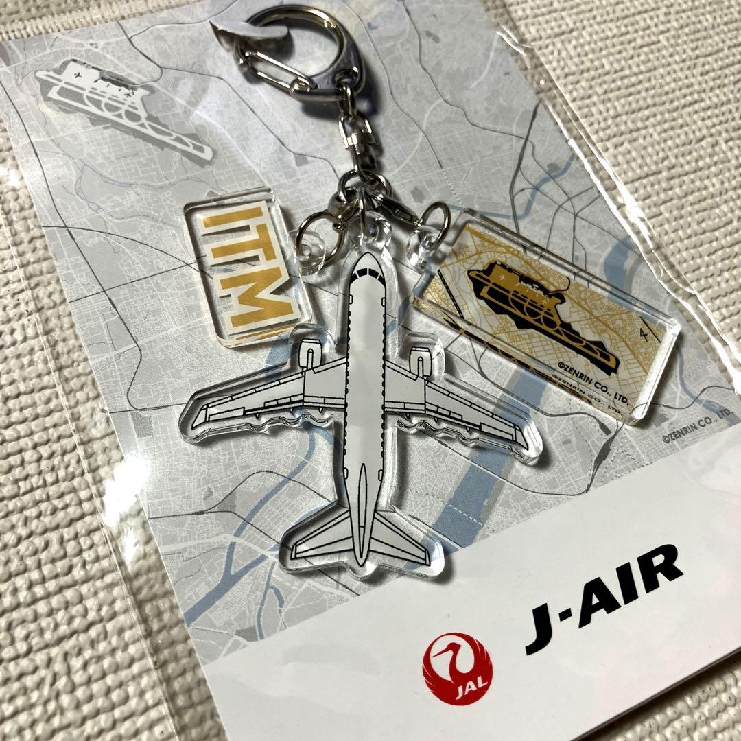 【入手困難】J-AIR 3連アクリルキーホルダー GOLD【未開封匿名】 — image 2