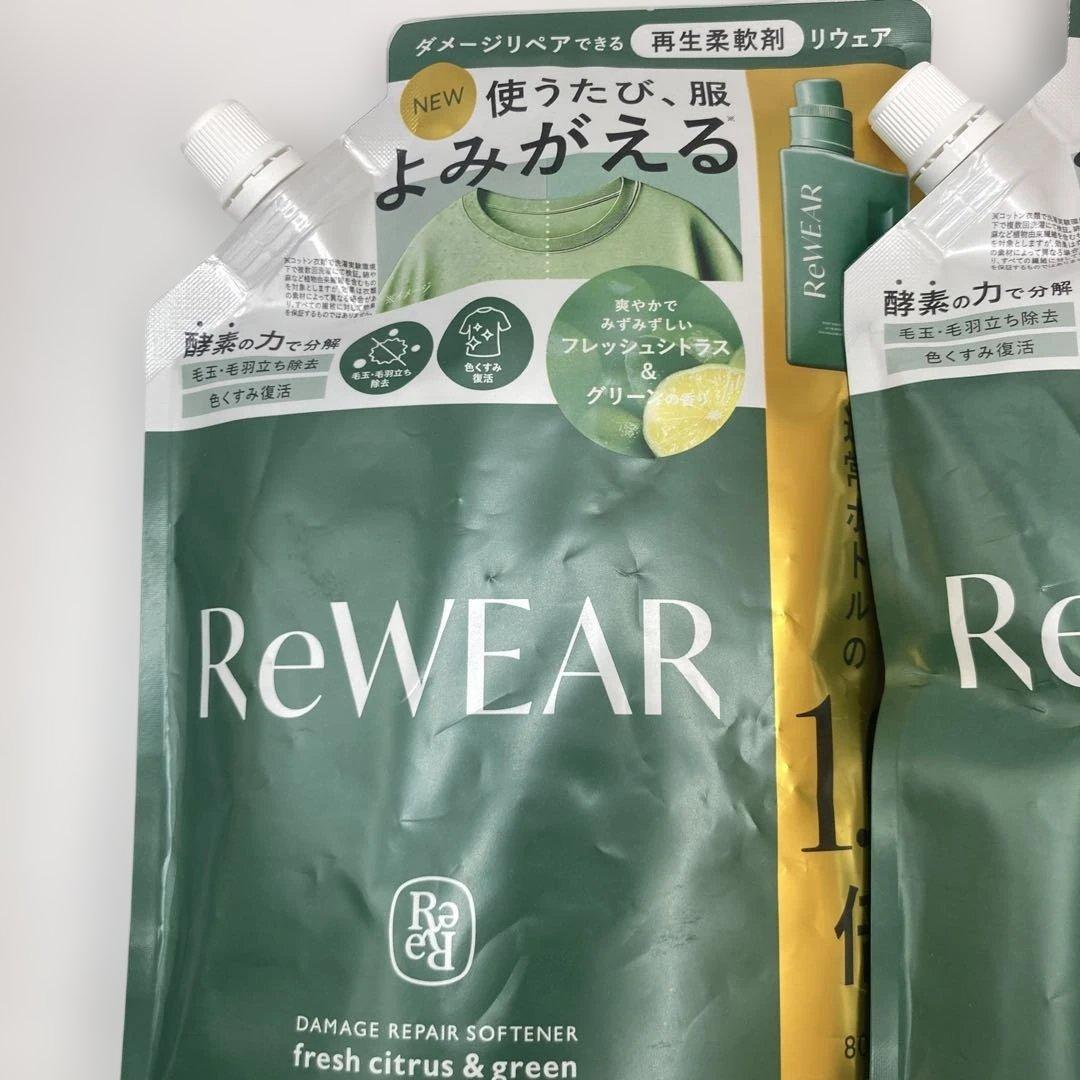 ReWEAR ダメージリペア柔軟剤 800ml 詰替 ×2 — image 2