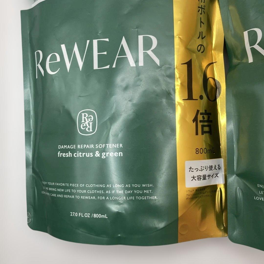 ReWEAR ダメージリペア柔軟剤 800ml 詰替 ×2 — image 3