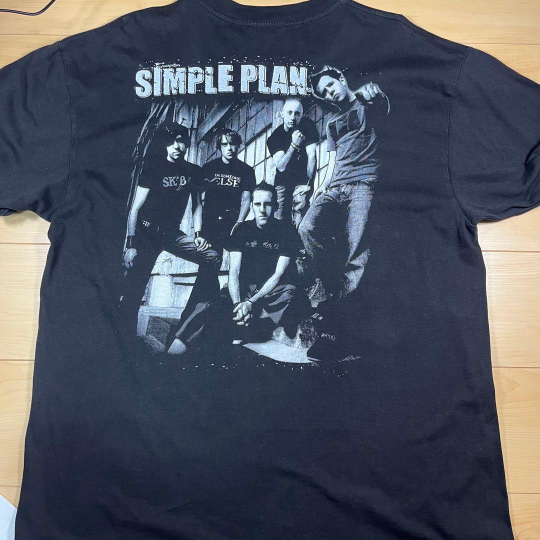 美品　レア　両面プリ　シンプルプラン　Simple Plan バンドTシャツ — image 4