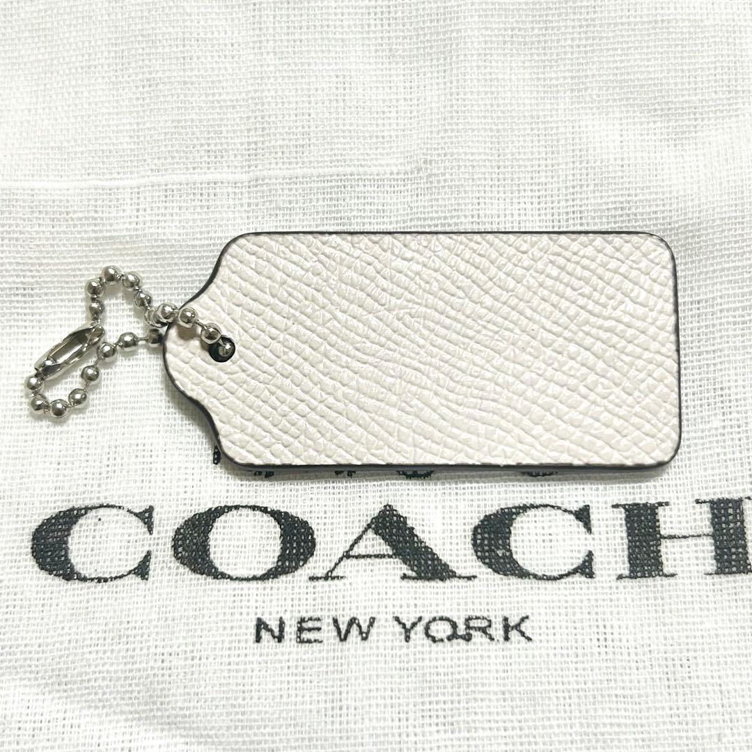 ✴︎COACH コーチ ロゴタグ バッグチャーム キーホルダー キーリング✴︎ — image 3