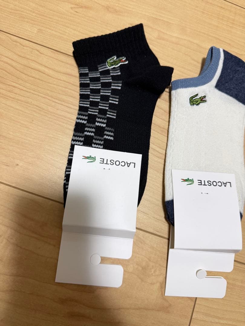 LACOSTE アンクルソックス 4足セット 22~24cm 特価品 — image 2