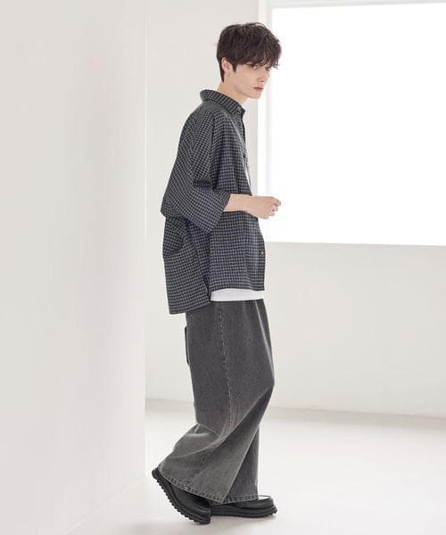 ETELIO 春夏きれいめ ドルマンシャツ S 実寸Lサイズ — image 3