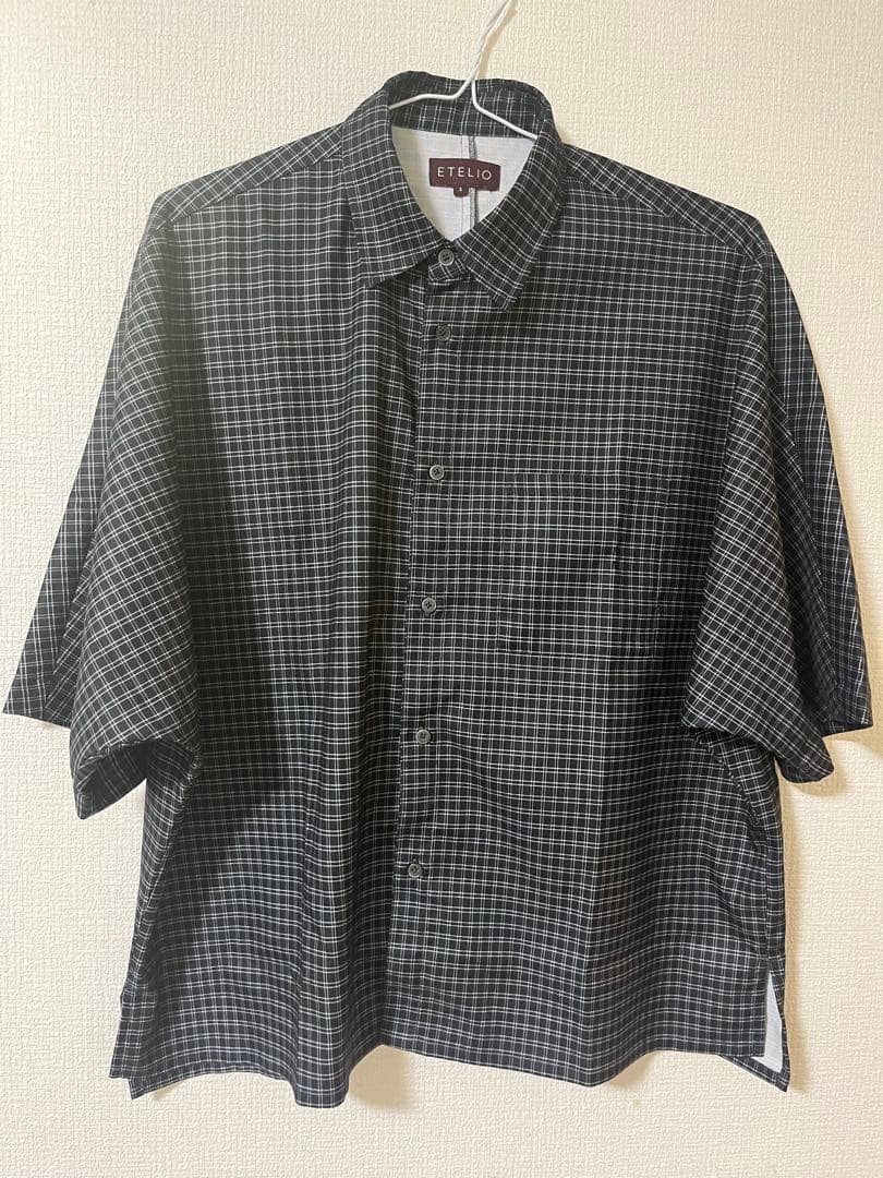 ETELIO 春夏きれいめ ドルマンシャツ S 実寸Lサイズ — image 5