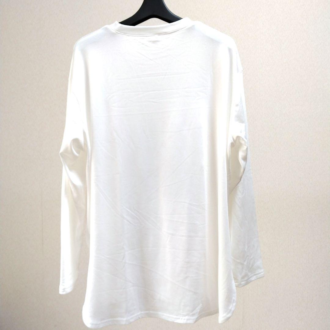 ホワイト 長袖 Tシャツ Lサイズ — image 2