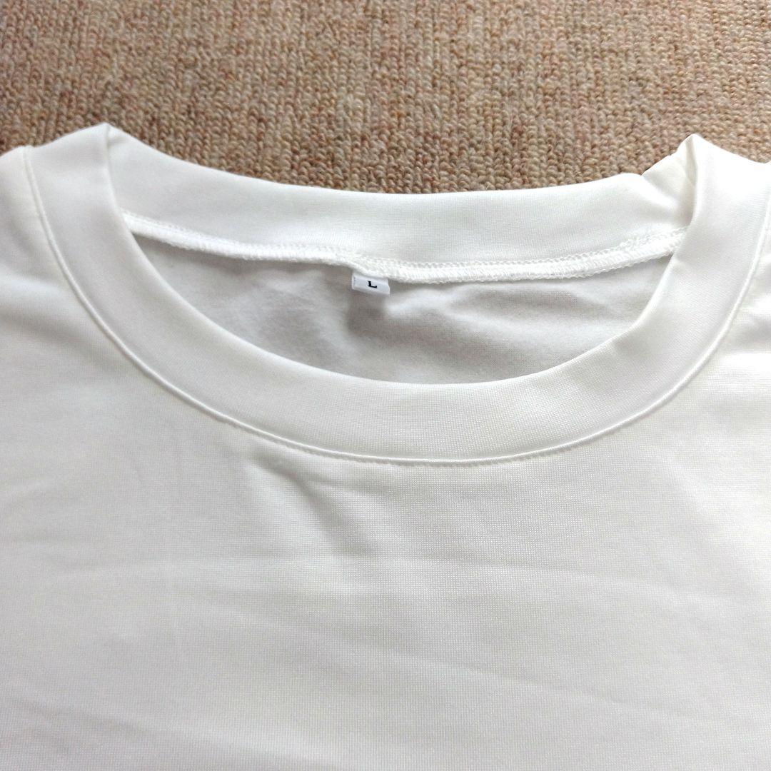 ホワイト 長袖 Tシャツ Lサイズ — image 3