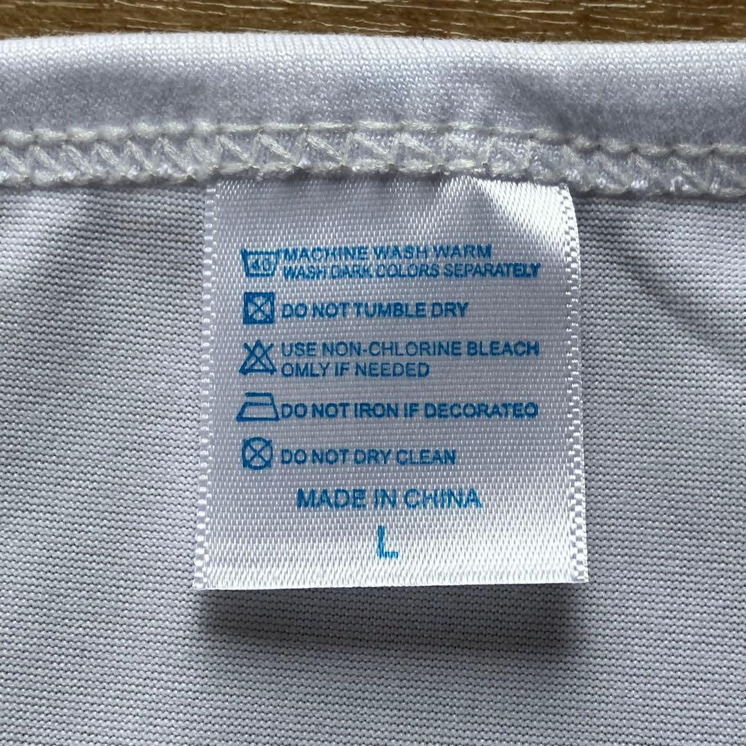 【未使用品】　バンクシー　花束を投げる人　デザイン　 Tシャツ　トップス　L — image 5
