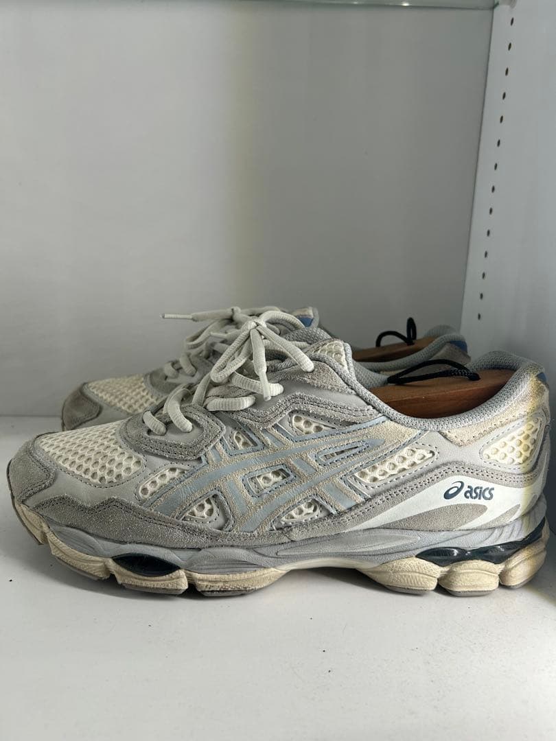 Asics Gel-NYC "Ivory/Mid Grey" — image 3