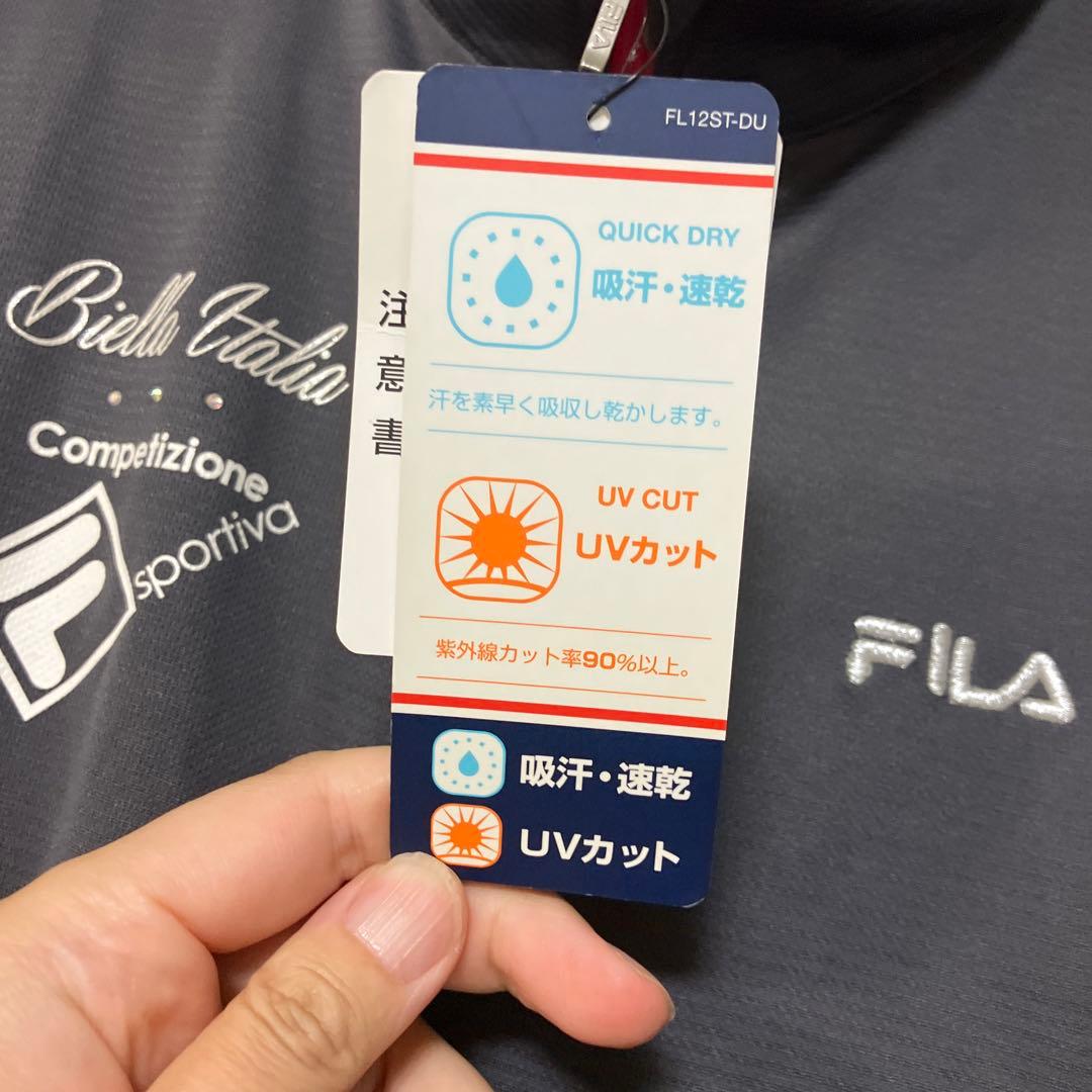 新品未使用タグ付きフィラFILA半袖ポロシャツ着丈61身幅47 — image 5