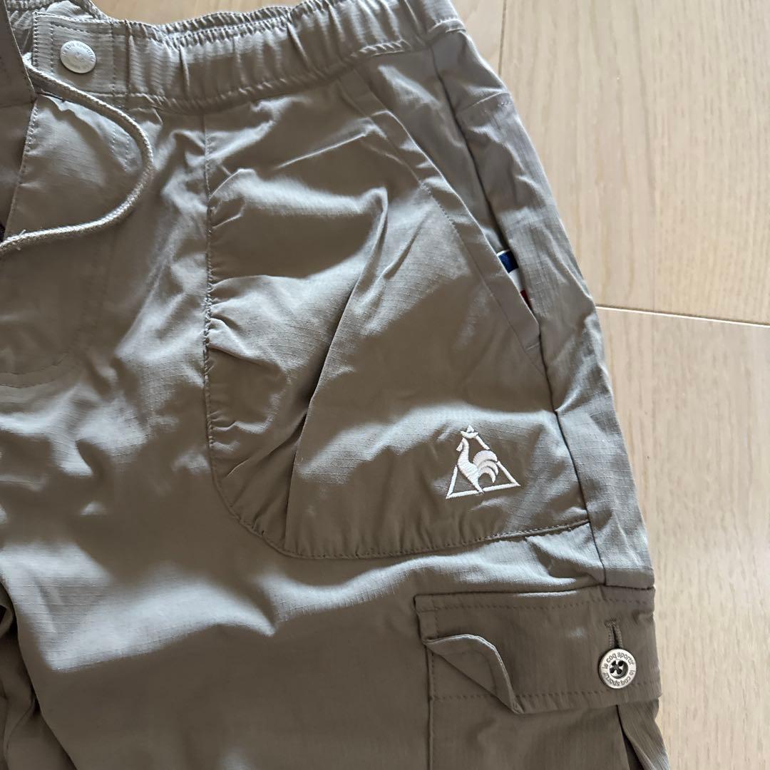 カーキ カーゴパンツ ウエストゴム付き — image 3