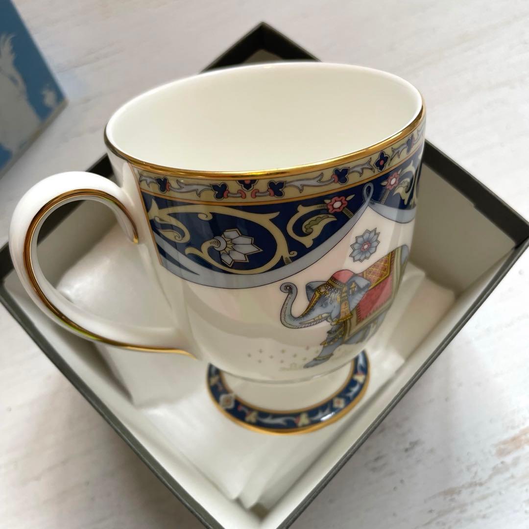 新品 箱入り ウェッジウッド ブルーエレファント マグカップ （リー） — image 3