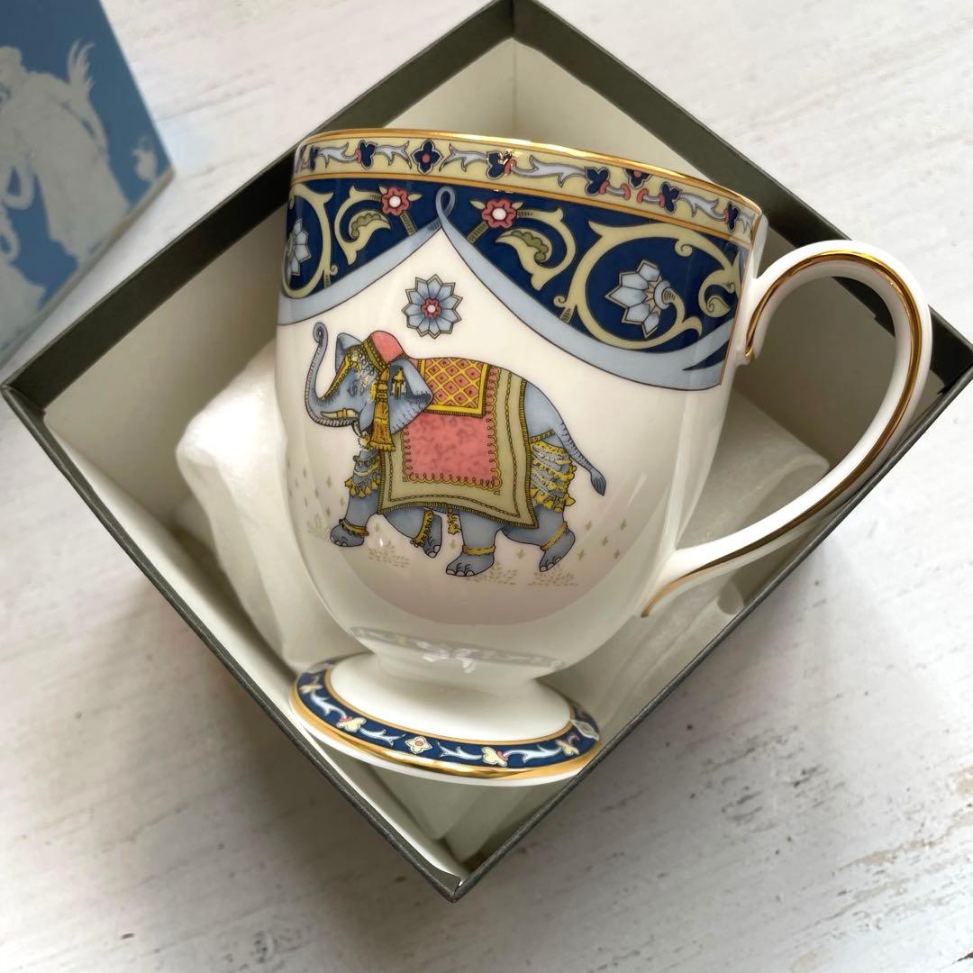新品 箱入り ウェッジウッド ブルーエレファント マグカップ （リー） — image 5