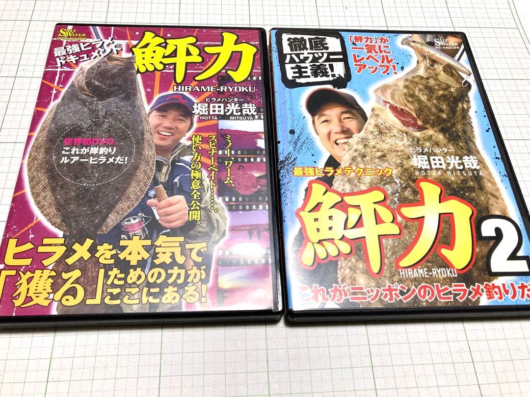 ヒラメ釣り DVD 6本セット 堀田光哉 鮃力 — image 3