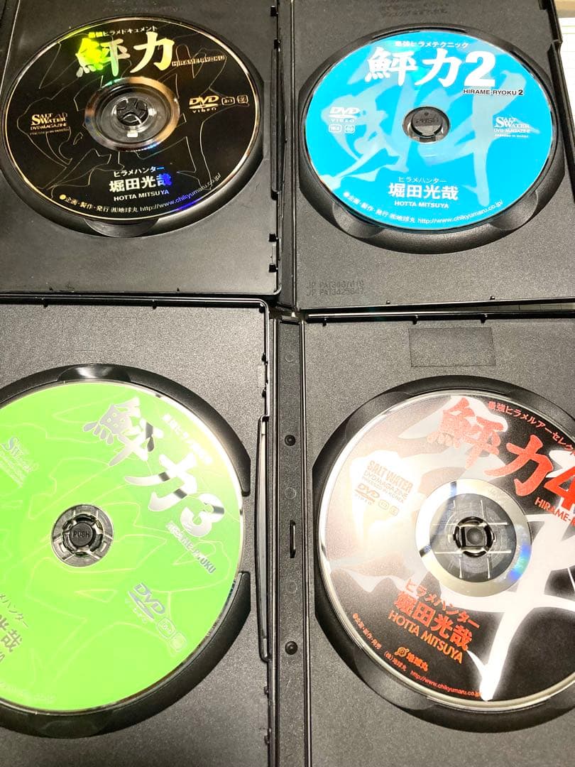 ヒラメ釣り DVD 6本セット 堀田光哉 鮃力 — image 4