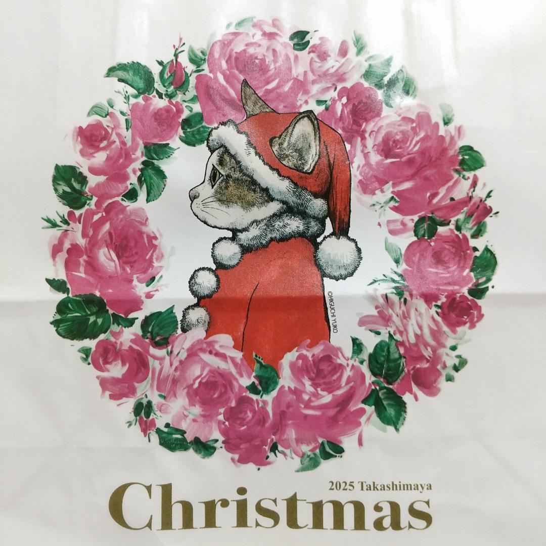 6/28迄値下＊ヒグチユウコ×高島屋　クリスマス限定コラボ　ショップ袋　小サイズ — image 3