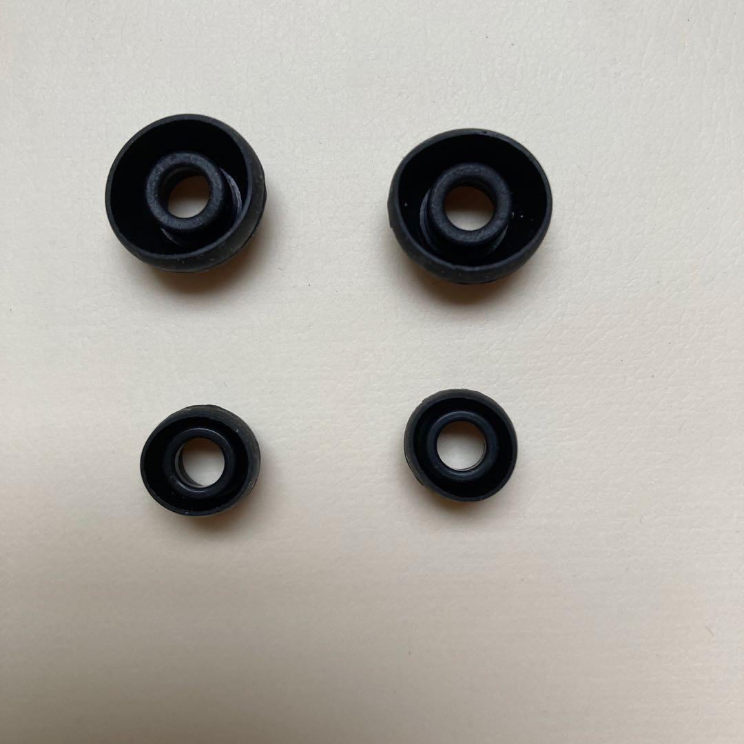 交換用イヤーピース 2サイズセット ブラック — image 2